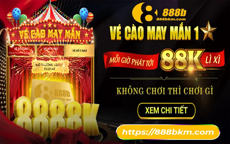 Chương trình khuyến mãi siêu hấp dẫn dành cho thành viên 888B